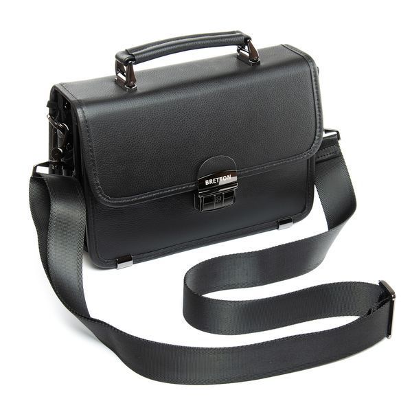 Сумка Чоловіча Барсетка шкіра BRETTON 3787-8 black 3787-8 black фото